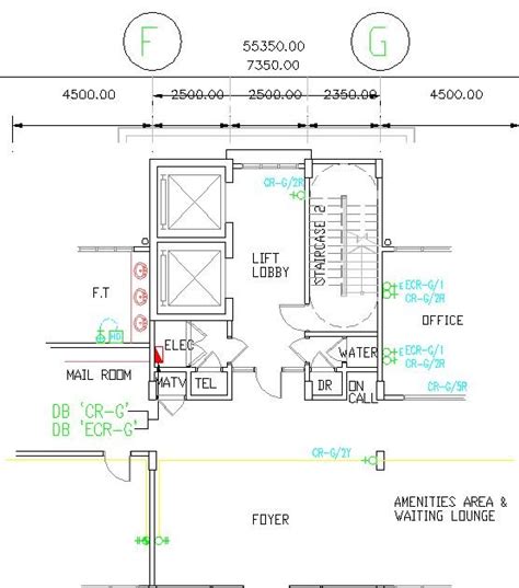 typical electrical room layout